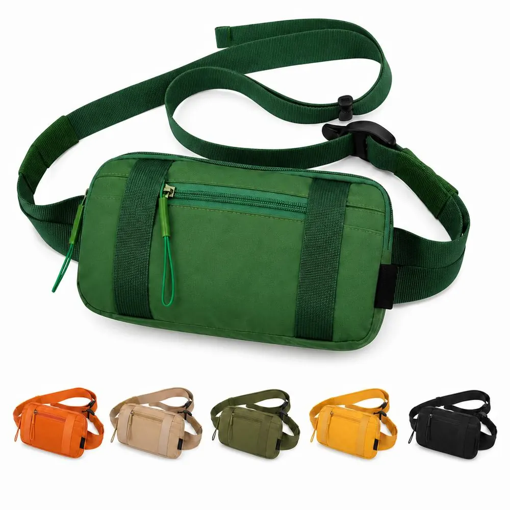 Water-Resistant Nylon Waist Pack for Running and Hiking 2