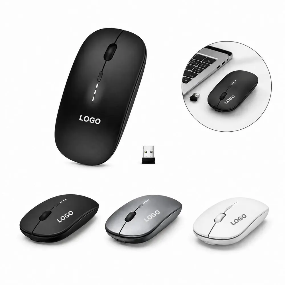 Dual Mode Quiet Wireless Mouse wireless USB