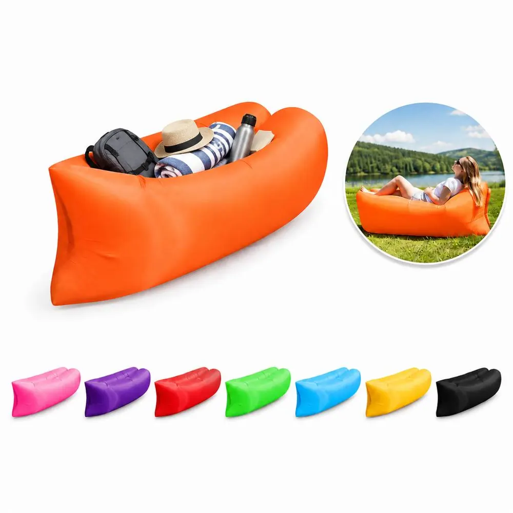 Portable Inflatable Sofa for Indoor Outdoor Quick Setup 2