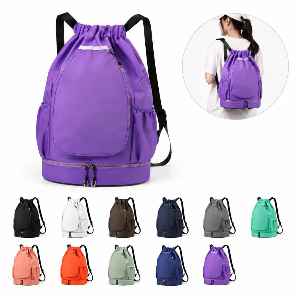 Water-Resistant Sports Backpack with Laptop Sleeve 2