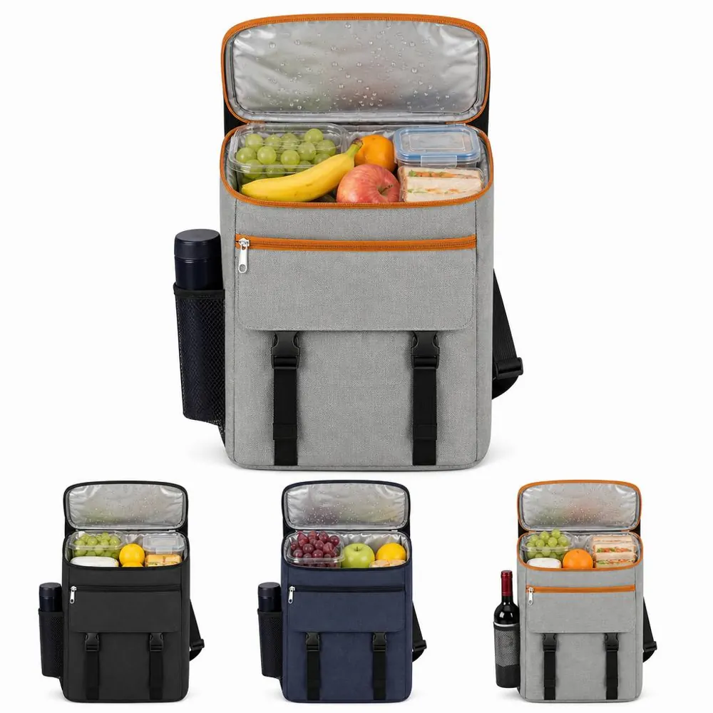 Soft Insulated Cooler Backpack for 30 Cans 2