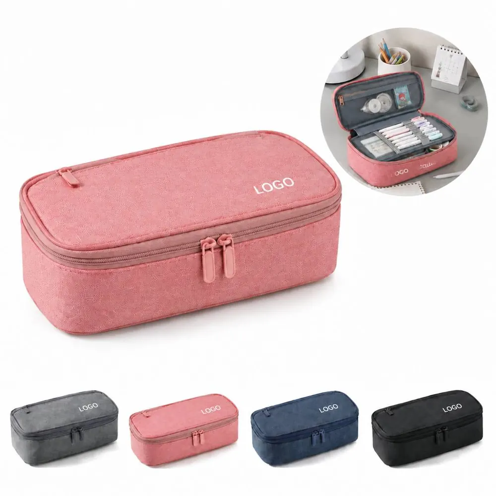 Multi Compartment Pencil Pouch for Pen Storage