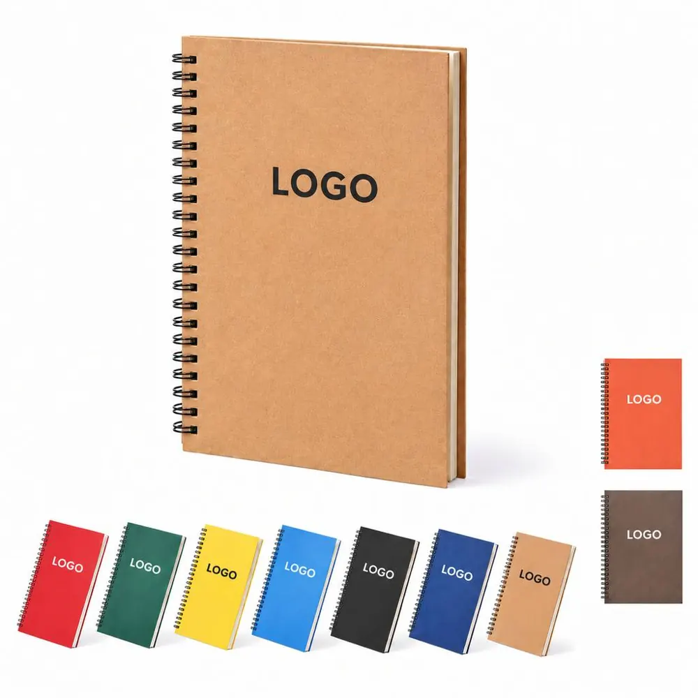 A5 Spiral Bound Lined Notebook for Writing and Journaling