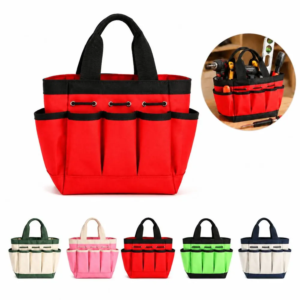 Water-Resistant Gardening Tool Organizer Tote Bag 2