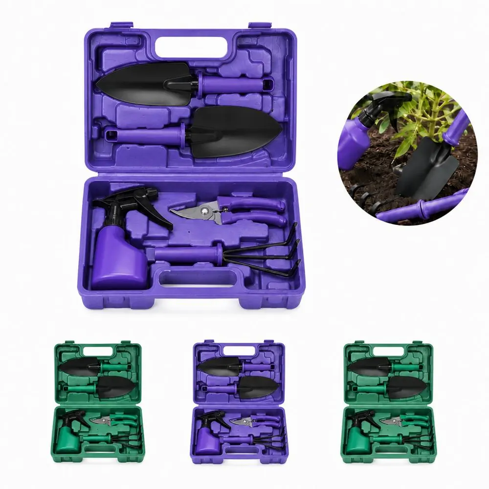 Essential Hand Gardening Tool Kit with Trowel Pruner 2