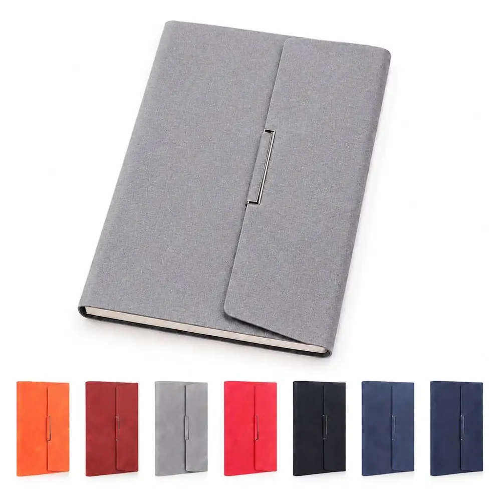 Genuine Leather Notebook with Pen Loop, Acid-Free Paper 2
