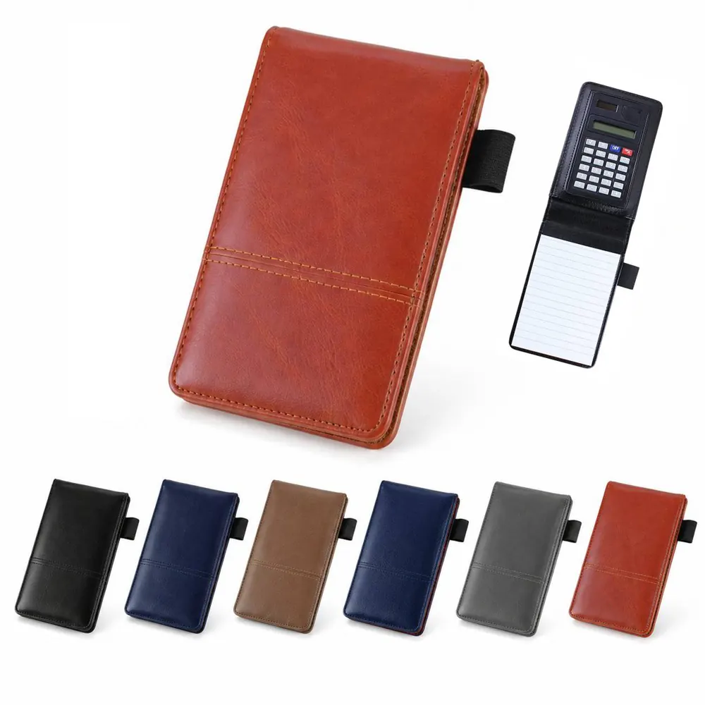 A7 Pocket Notebook with Calculator and Pen 2