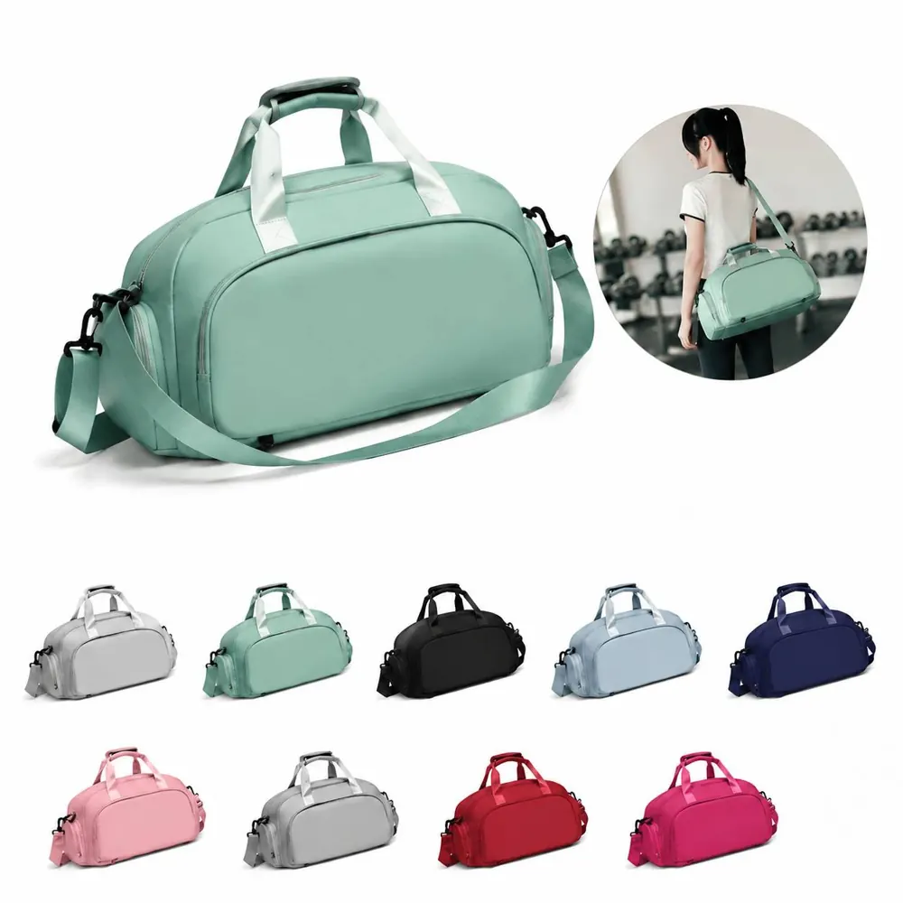 Water-Resistant Nylon Travel Duffel Bag for Weekend Trips 2