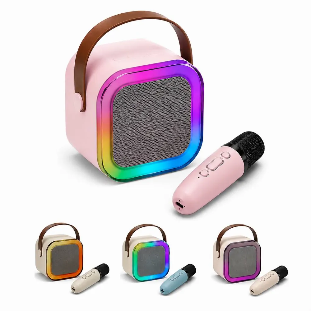 Portable wireless karaoke speaker with Mic and Echo 2