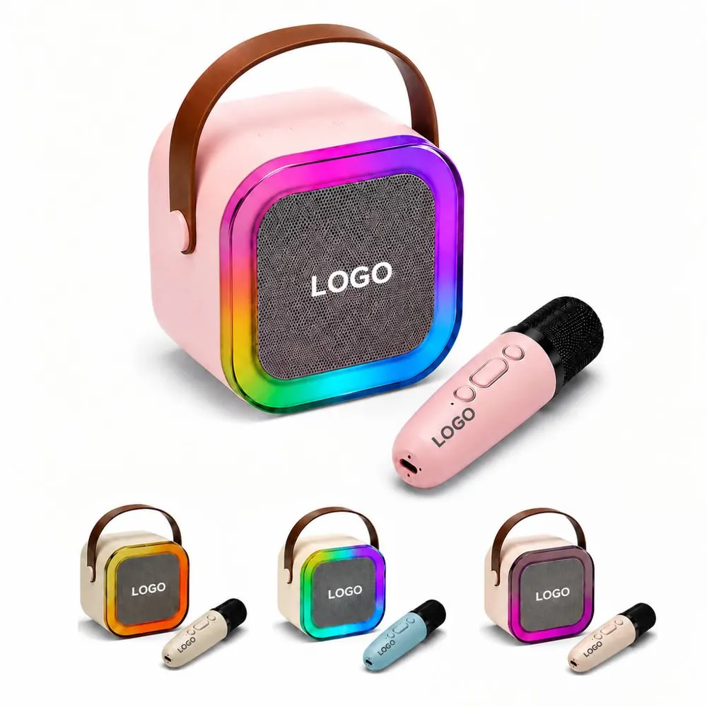 Portable wireless karaoke speaker with Mic and Echo