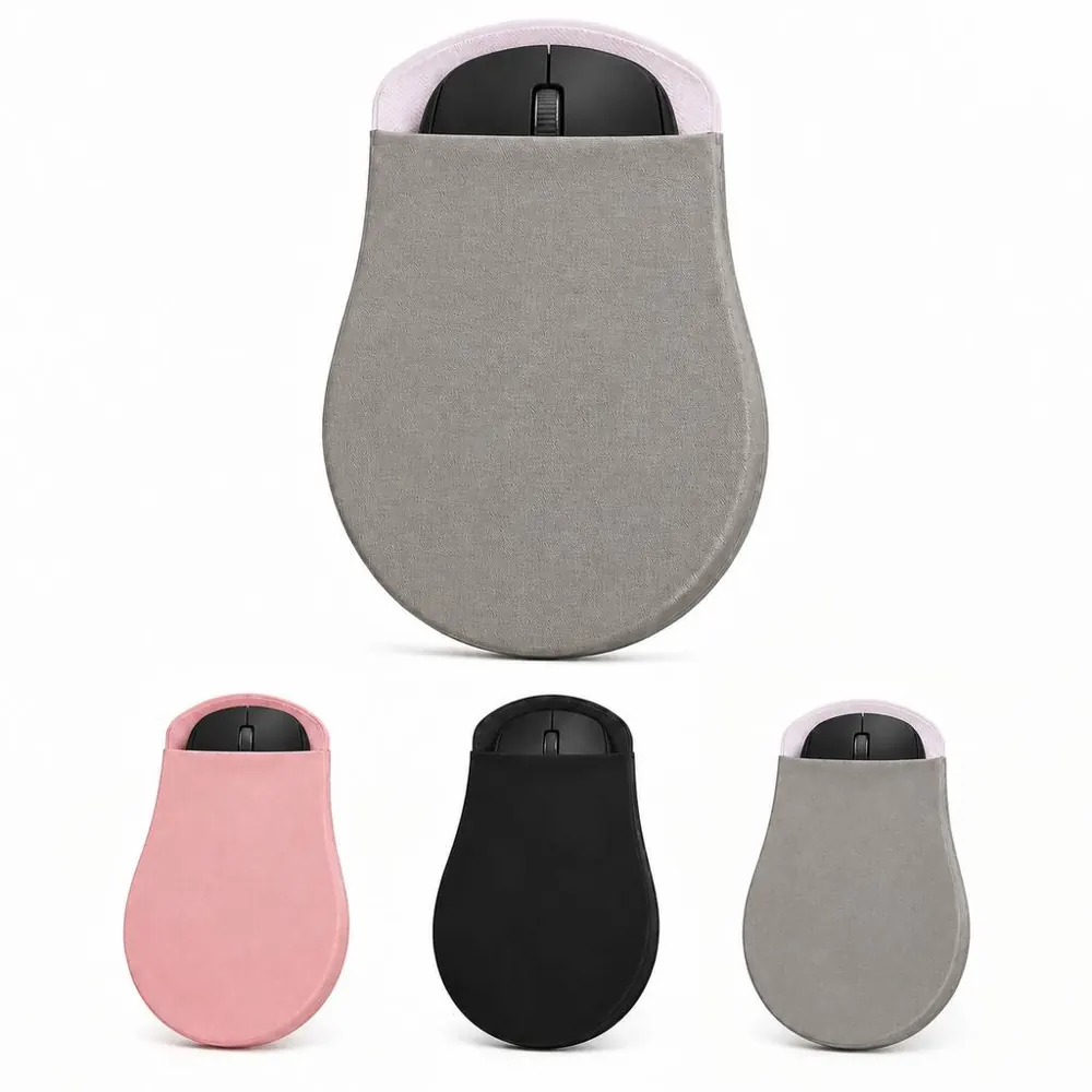 Adhesive Universal Mouse Holder for Travel and Office 2