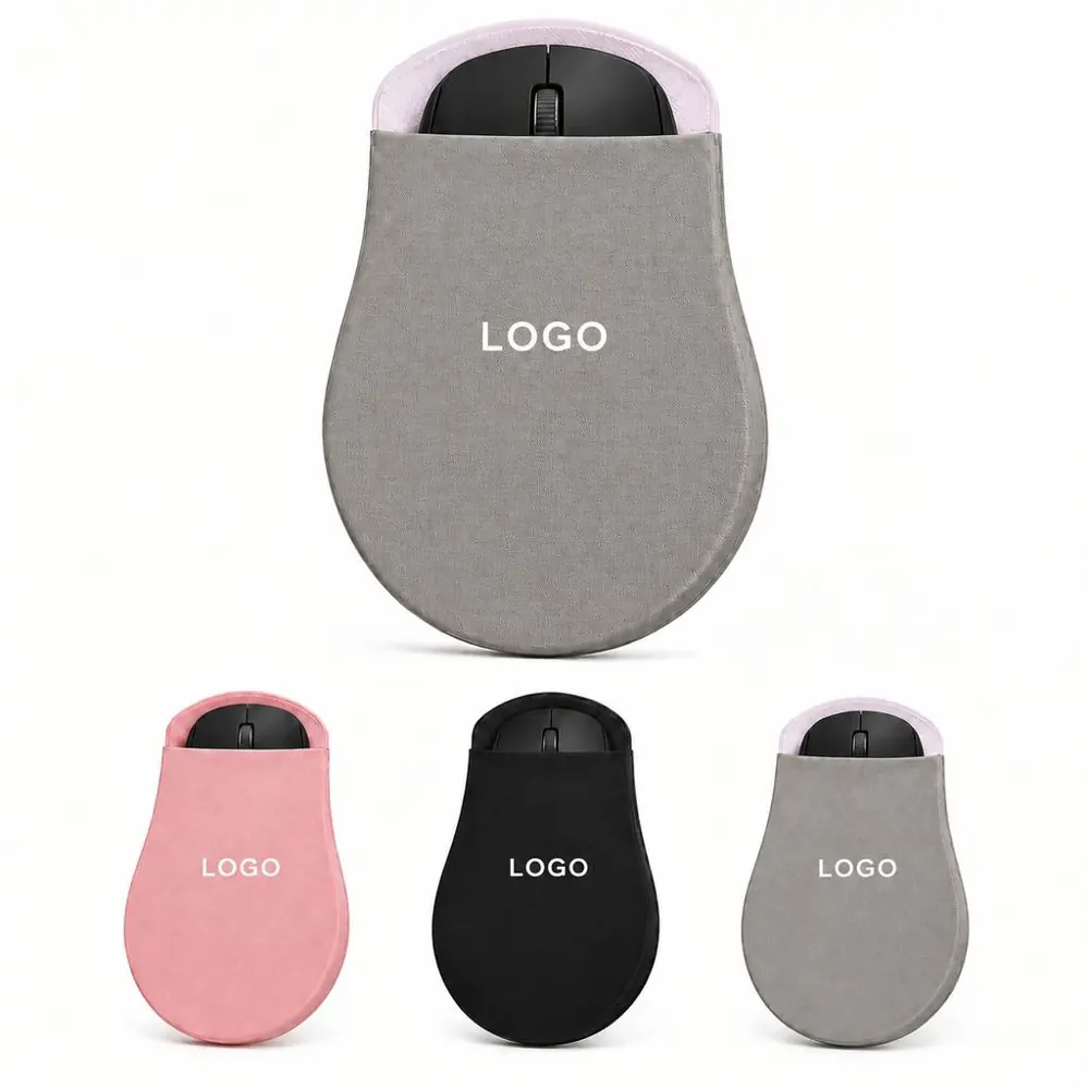 Adhesive Universal Mouse Holder for Travel and Office
