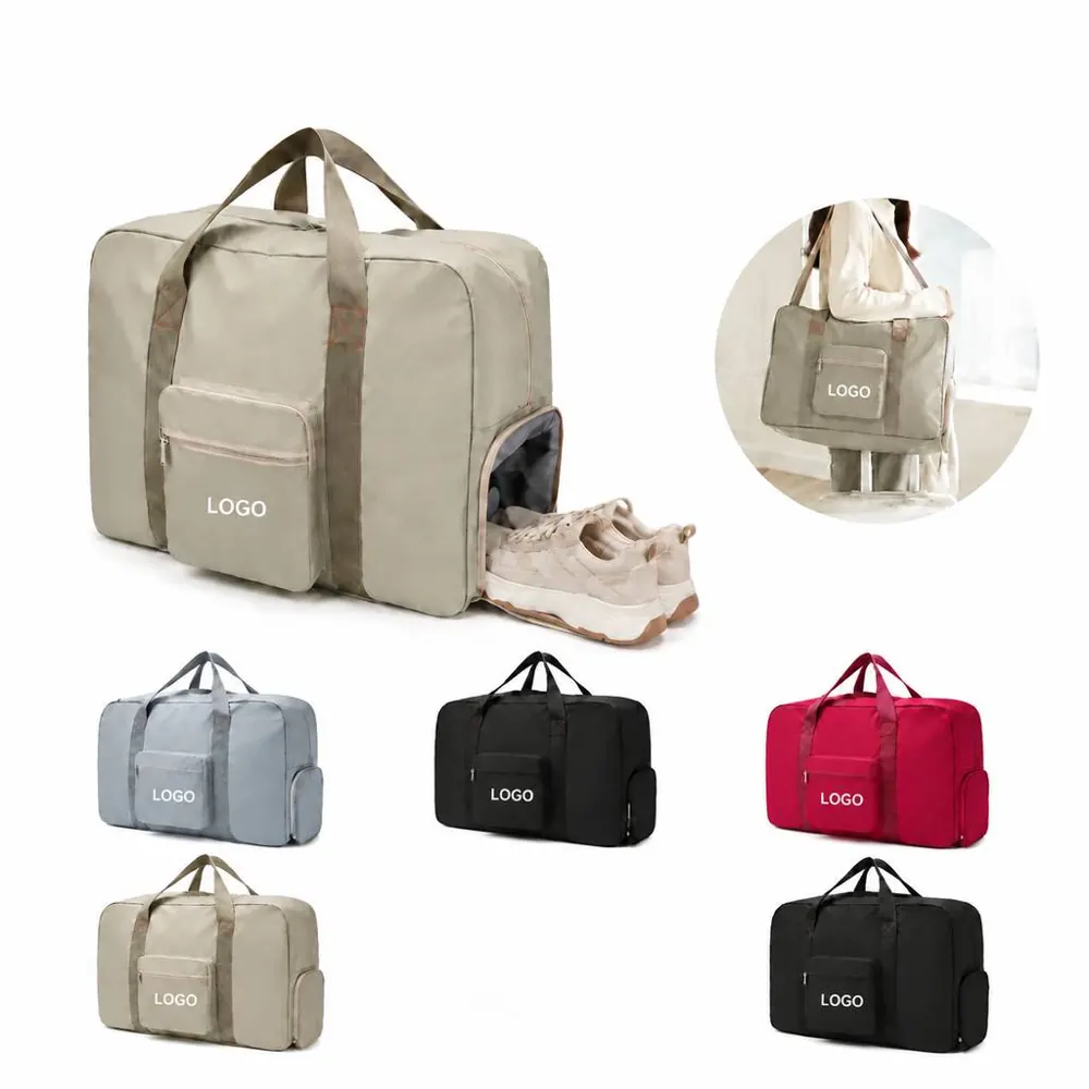 Collapsible Water-Resistant Travel Duffel Bag