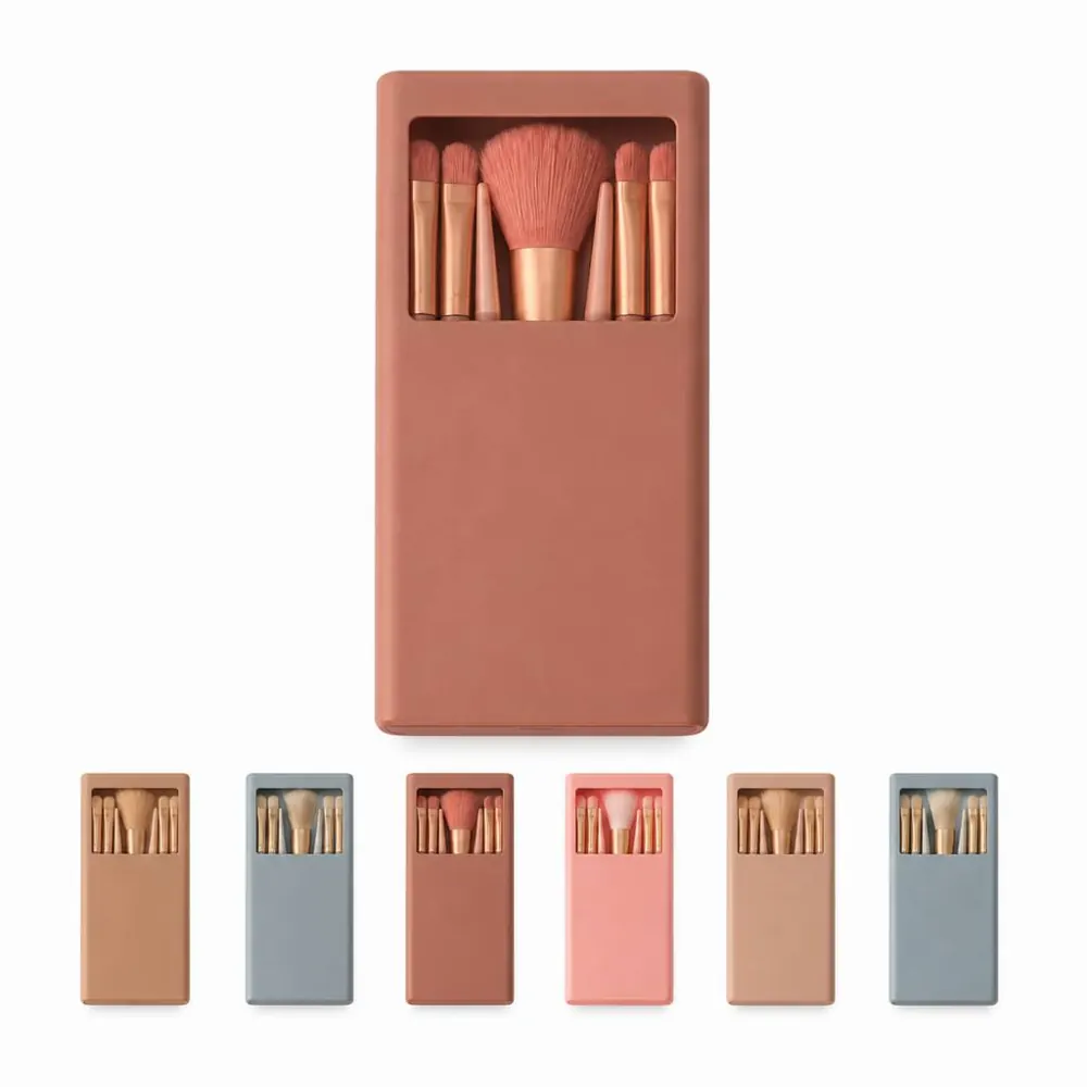 5-Piece Mini Makeup Brush Kit for Travel & Precision 2