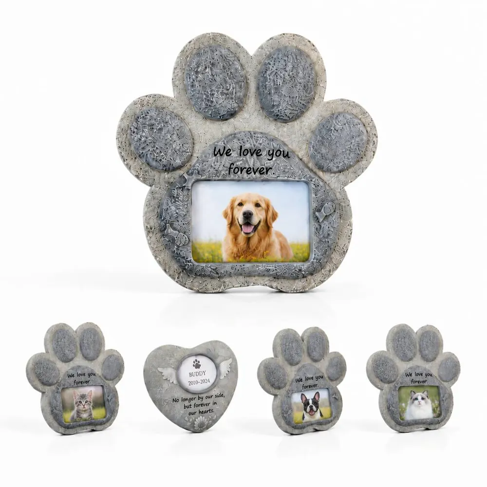 Weather-Resistant Engraved Pet Memorial Tombstone 2