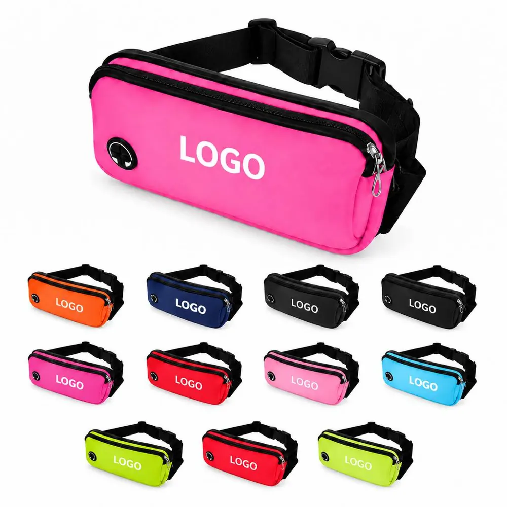 Water Resistant EVA Sports Waist Bag for Running and Cycling