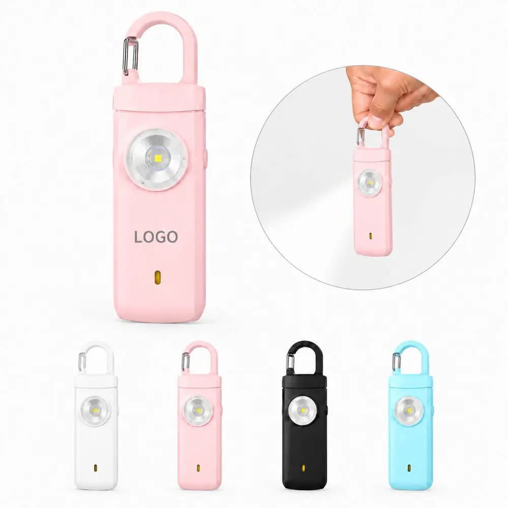 Rechargeable Loud Personal Safety Alarm with Pull-Pin