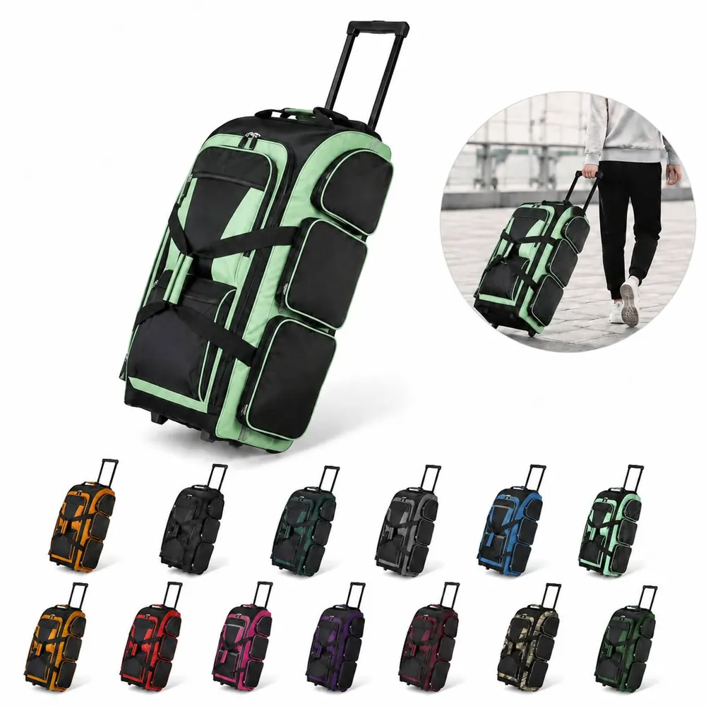 Multi Compartment Suitcase with Expandable Storage 2