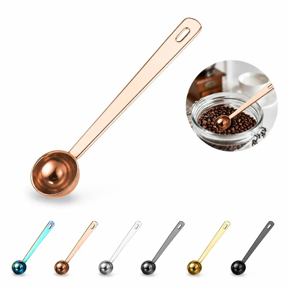Polished Stainless Steel Coffee Measuring Spoon 2