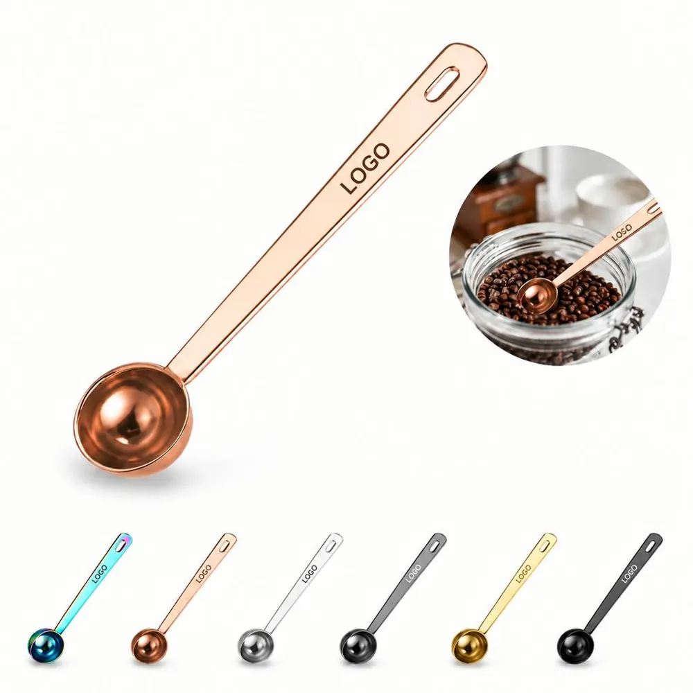 Polished Stainless Steel Coffee Measuring Spoon