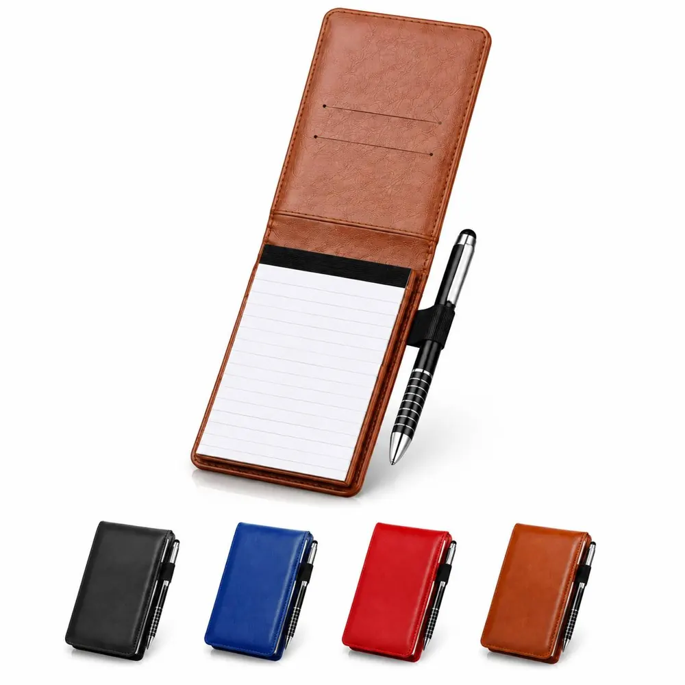 Compact Ruled Pocket Notepad with Pen for Travel Notes 2