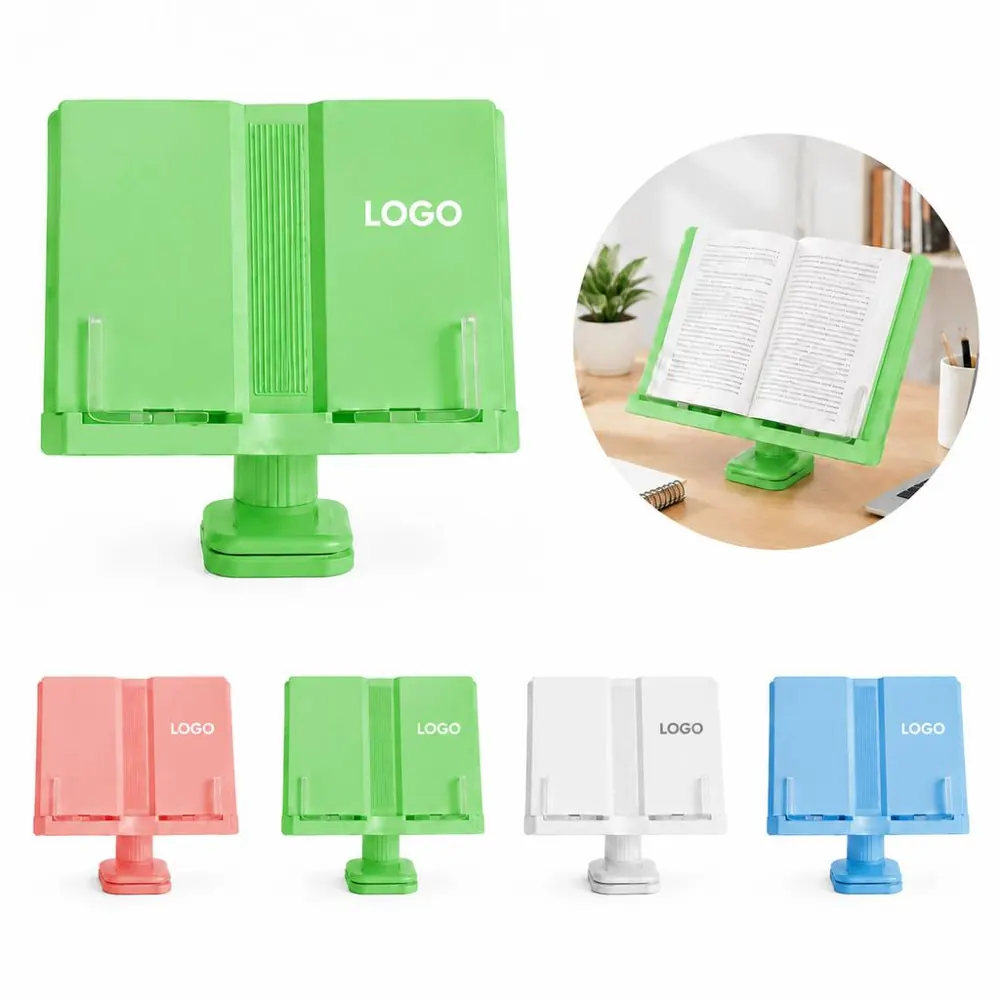 Foldable Reading Book Stand with Adjustable Tilt