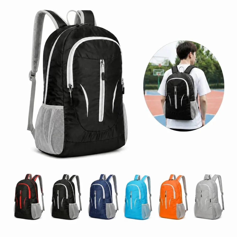 Compact Water-Resistant Foldable Backpack for Travel 2