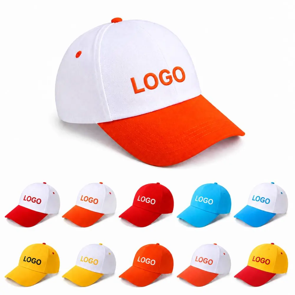 Adjustable Cotton Baseball Cap for Sun Protection