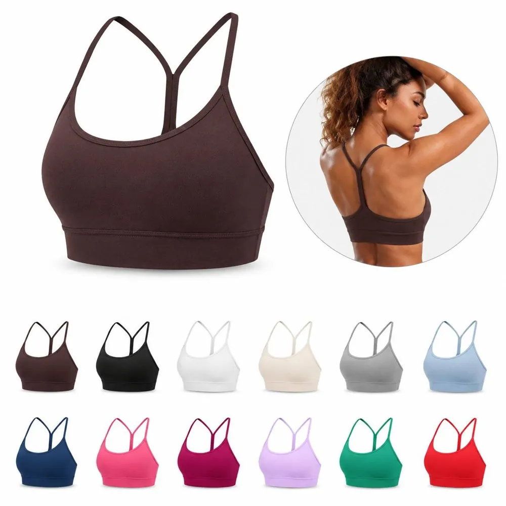 Women's Y-Back High-Impact Sports Bra with Moisture-Wicking 2