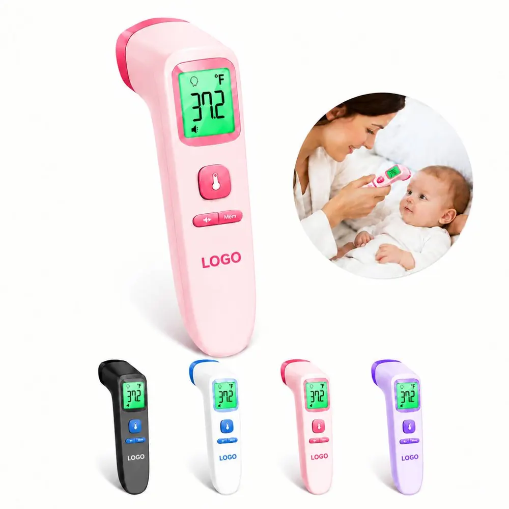 Non-Contact Infrared Forehead Thermometer for Accurate