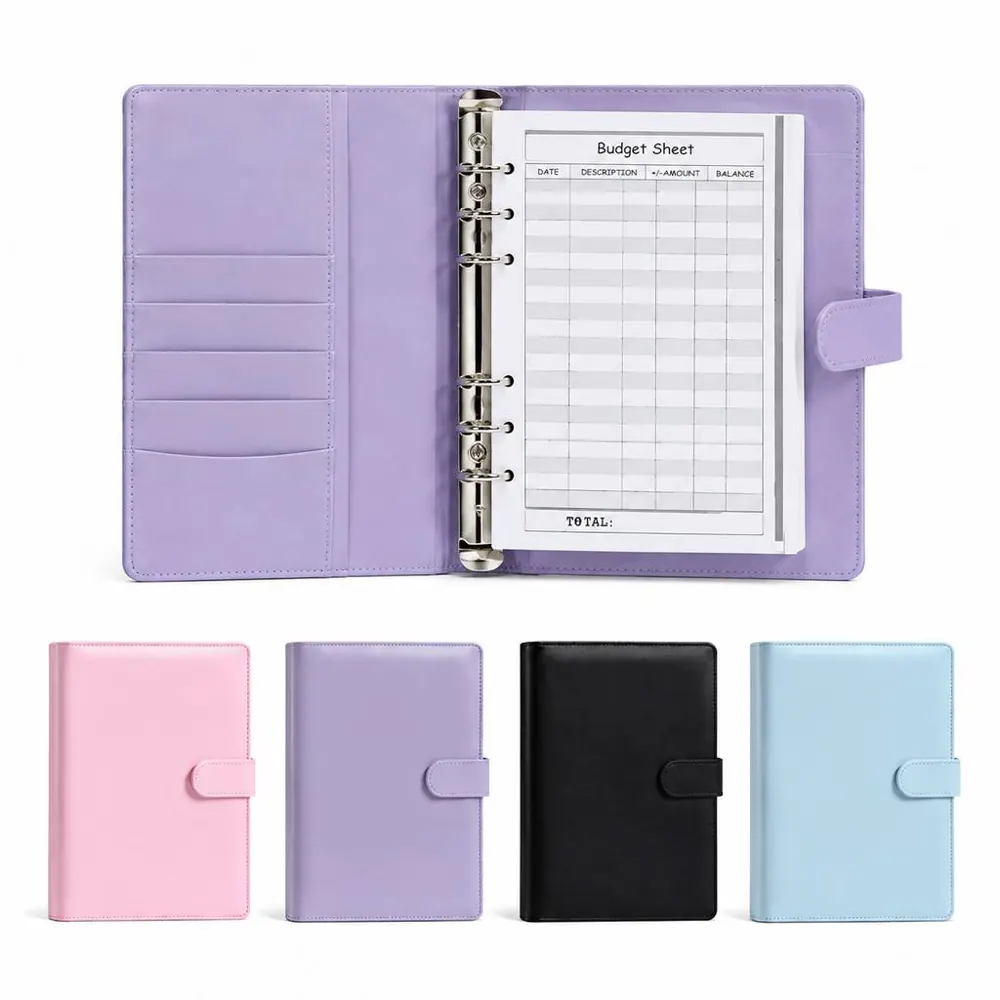 A5 Cash Budget Planner Notebook with Durable Cover 2