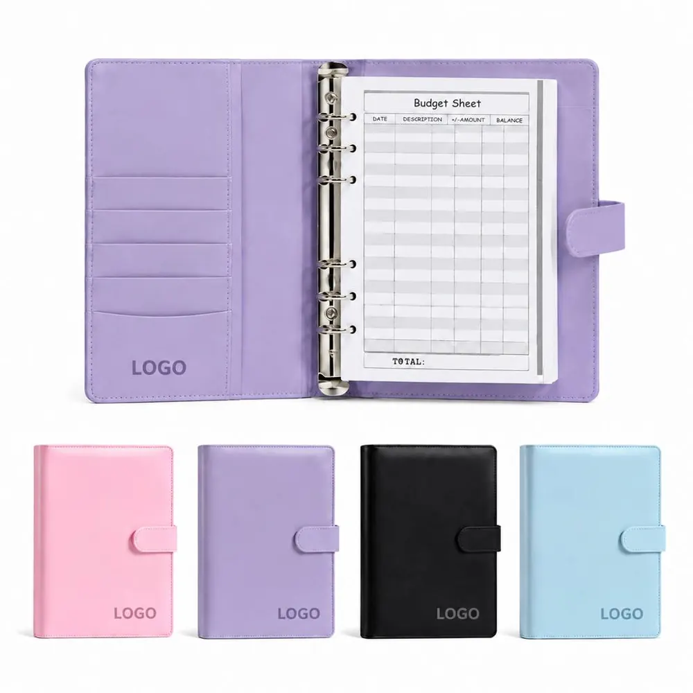 A5 Cash Budget Planner Notebook with Durable Cover