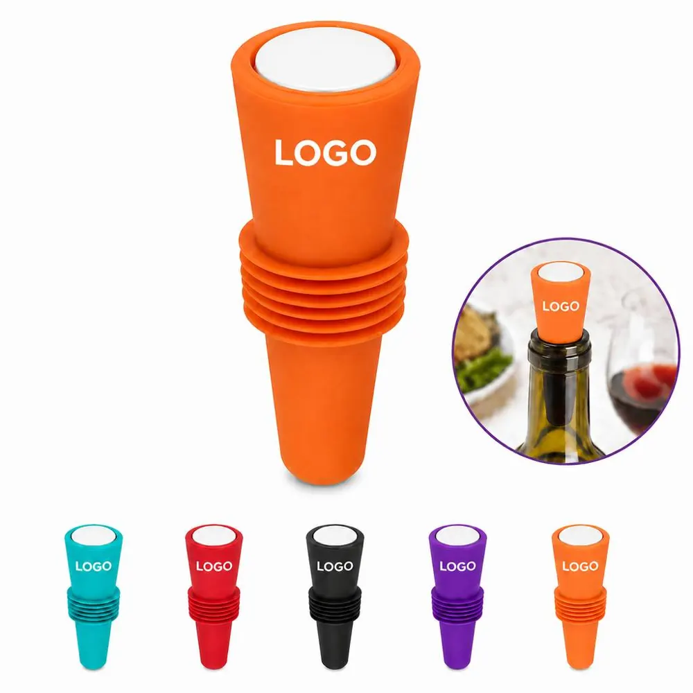 Airtight Food-Grade Silicone Wine Bottle Sealer