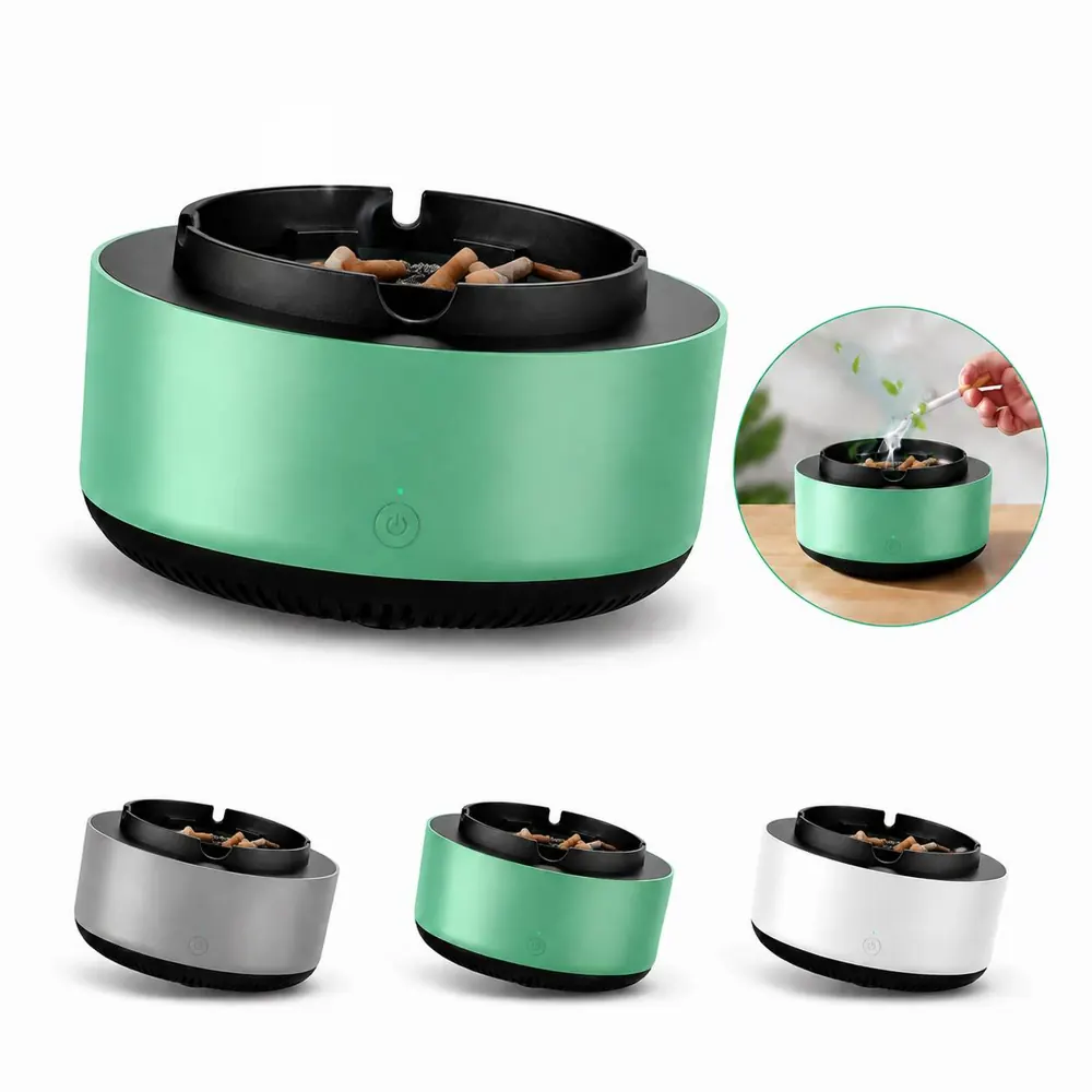 Smoke Filtering Ash Tray with Air Purifier 2