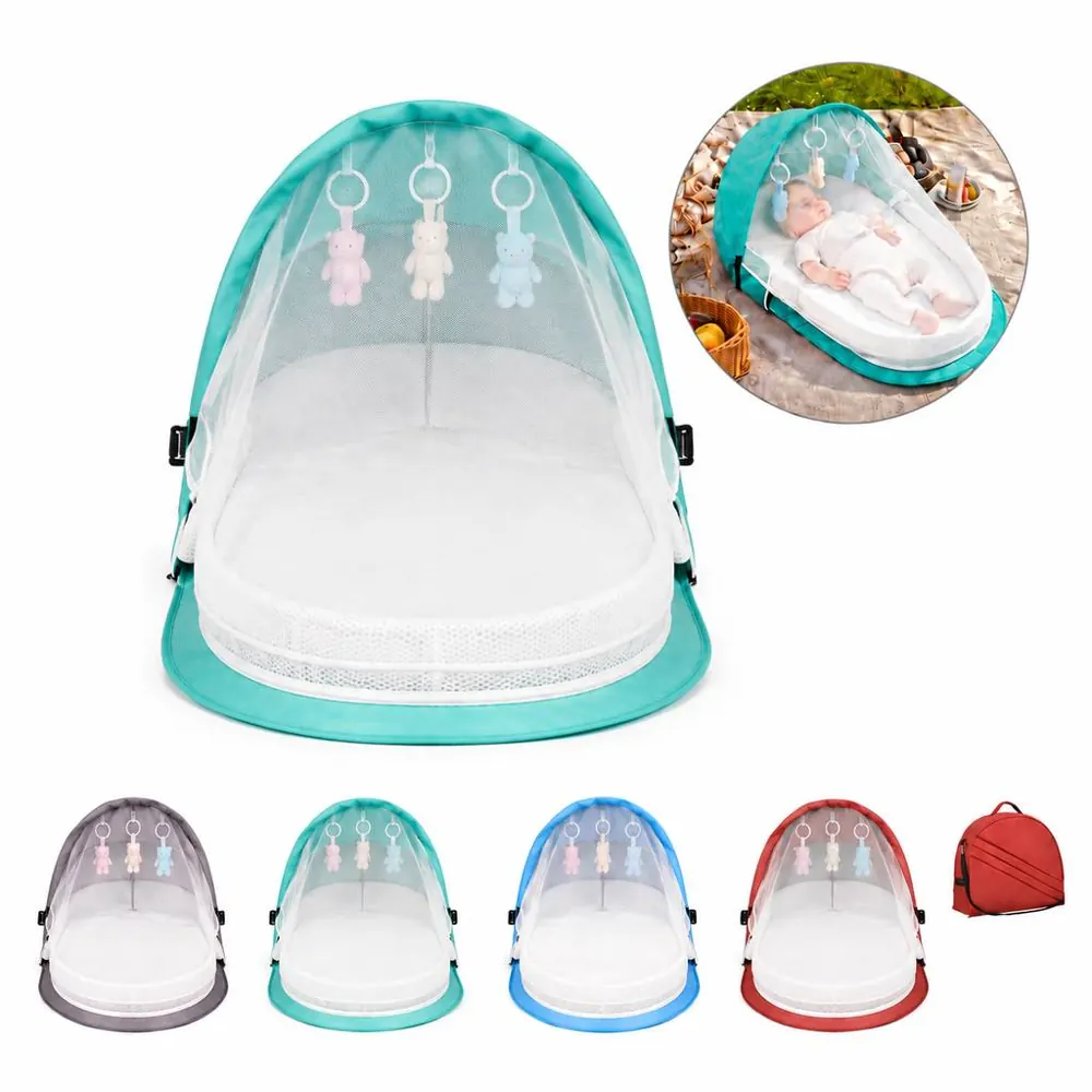 Baby Travel Backpack Bed with Mosquito Net 2
