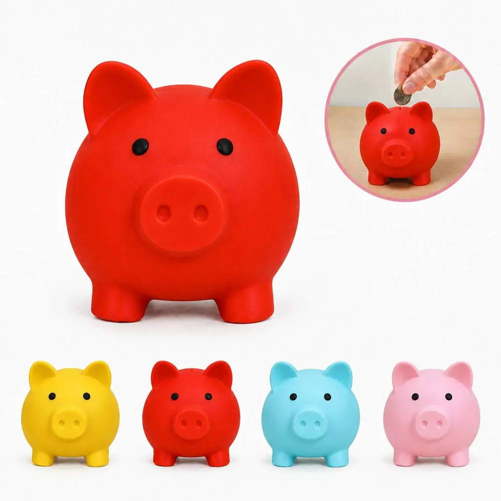 Unbreakable Coin Bank Durable Money Saving Box 2