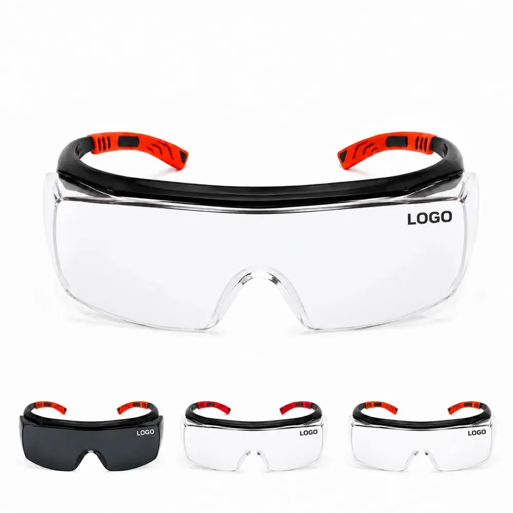 Impact-Resistant Polycarbonate Eye Protection Goggles UV400