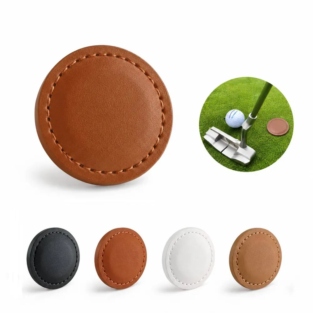 Durable Flat Disc Golf Ball Marker for Putting Green 2