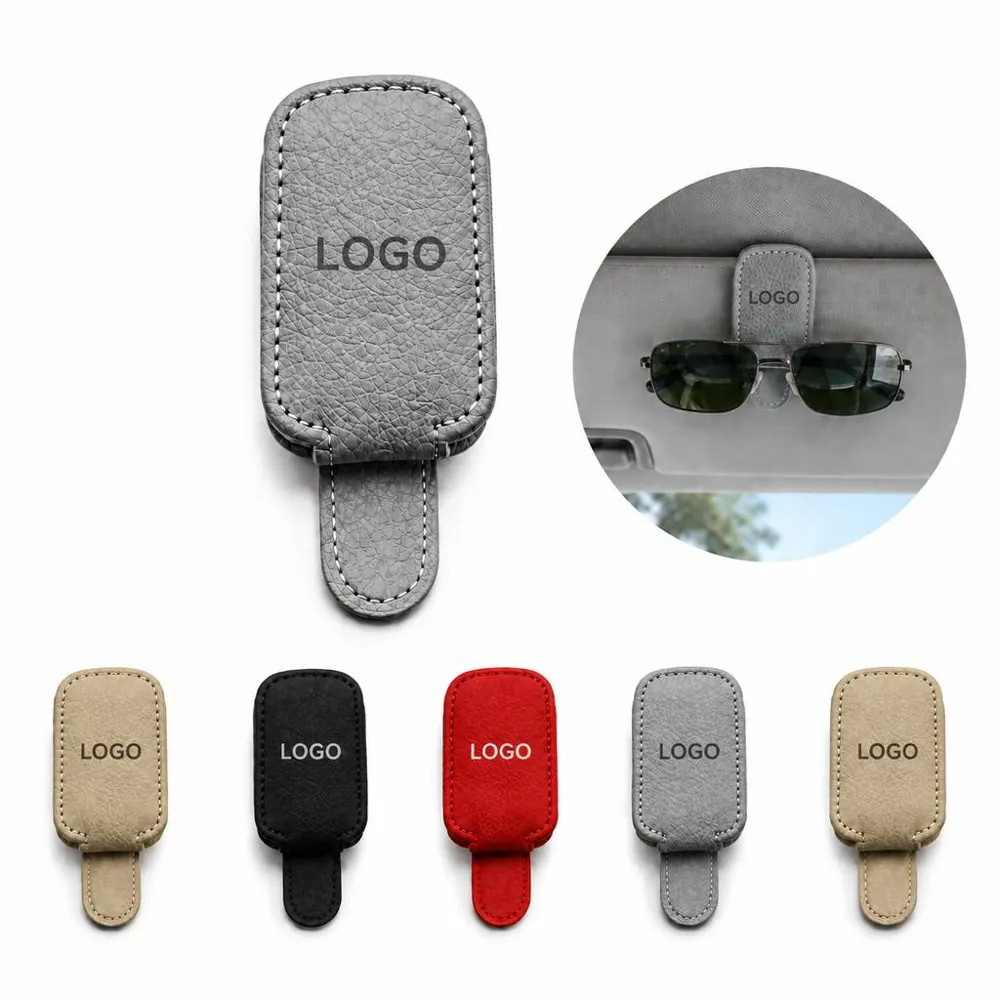 Car Sun Visor Sunglasses Organizer with Soft Lining