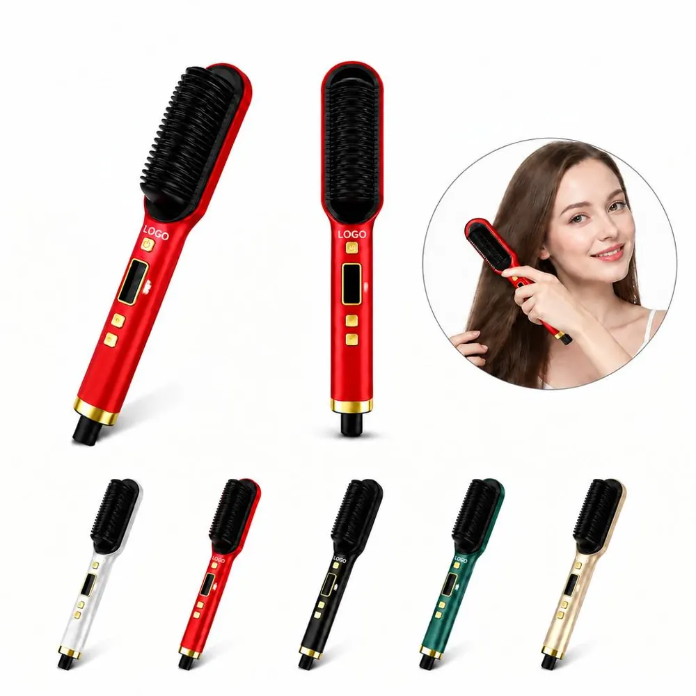 Heated Styling Comb for Quick Smoothing and Straightening