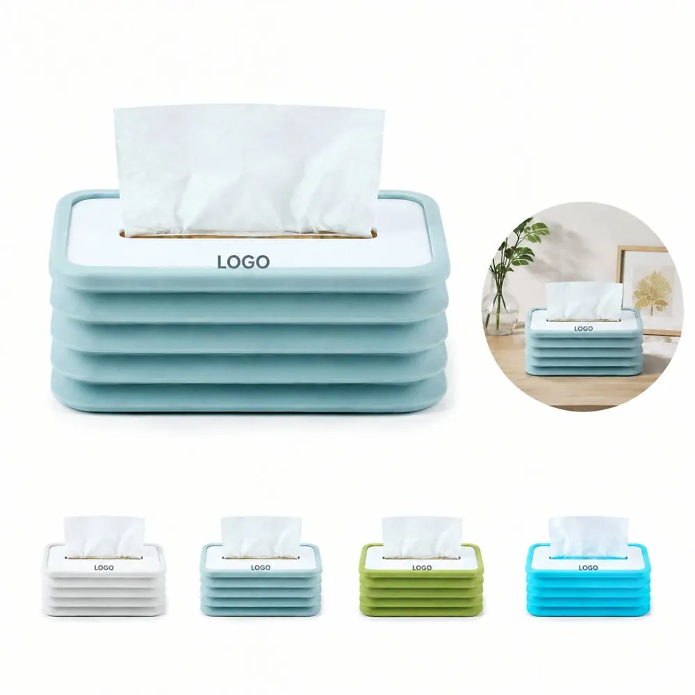 Collapsible Glow-in-Dark Tissue Box