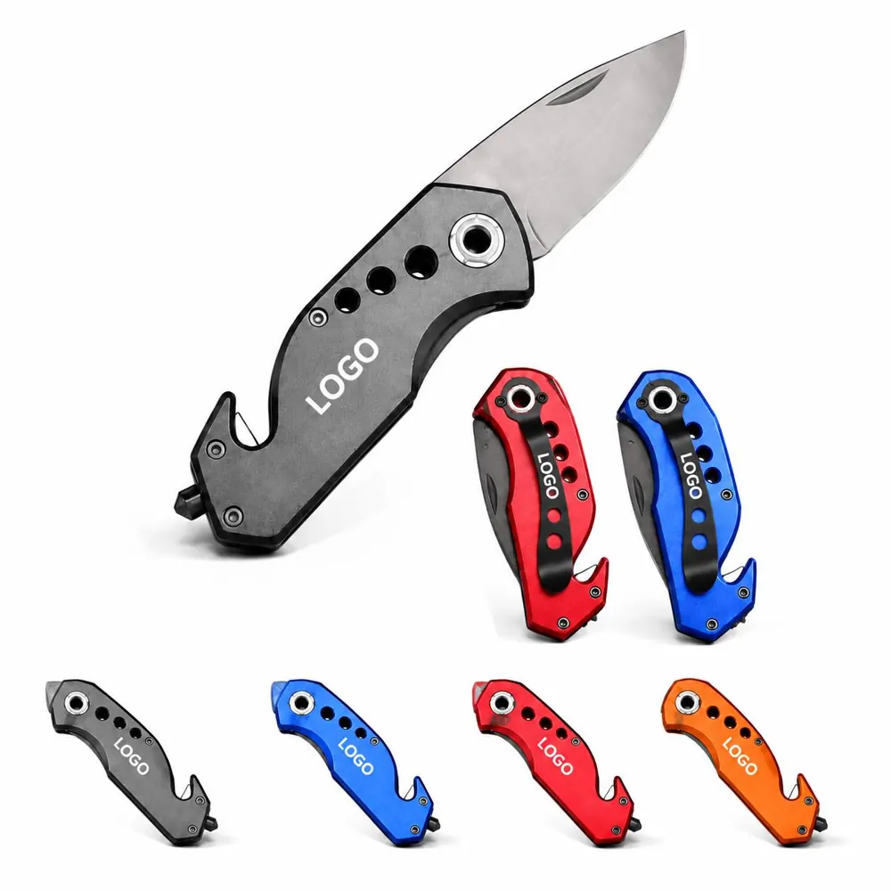 Portable Folding Camping Knife with Stainless Steel Blade