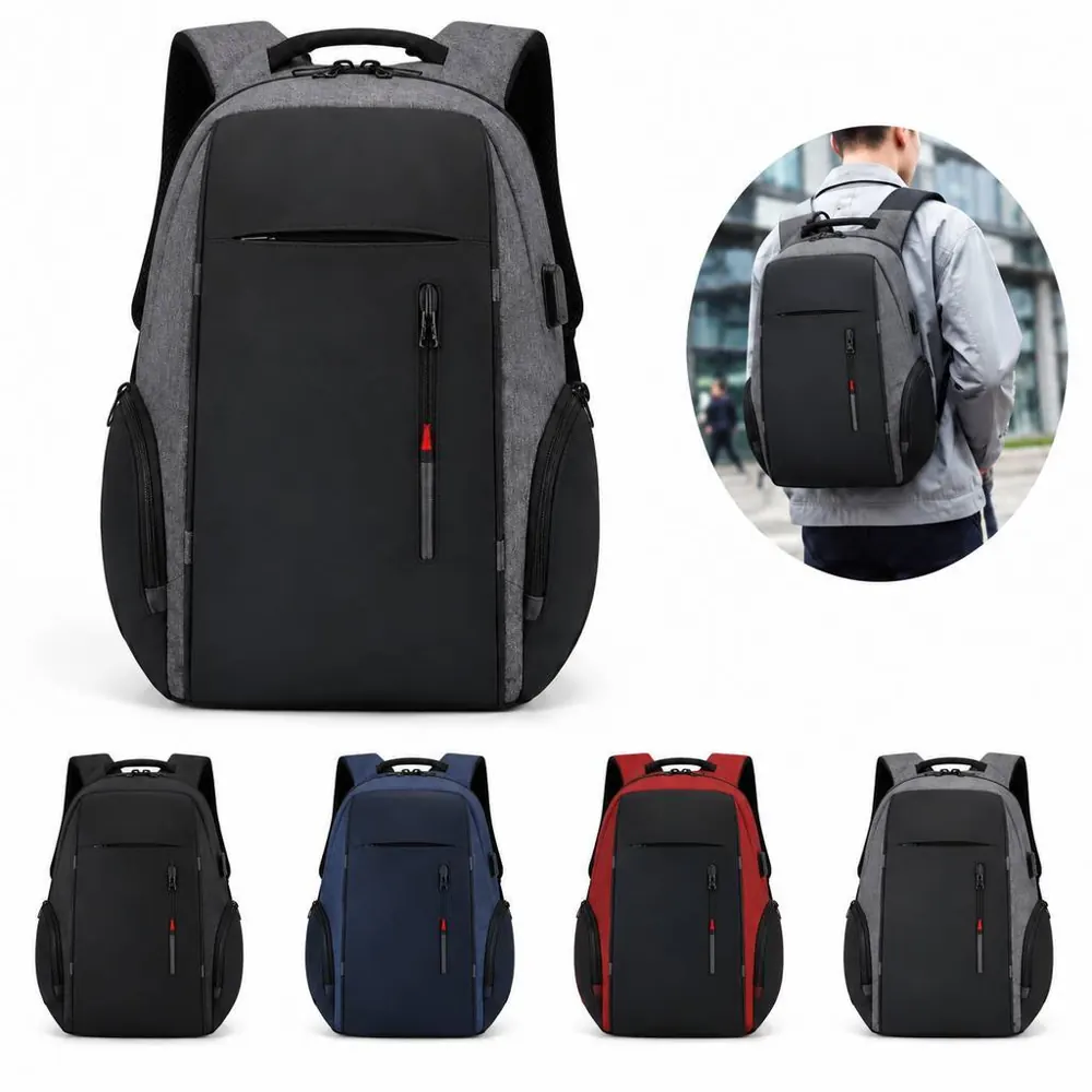 Travel Laptop Backpack with USB Port Waterproof 2