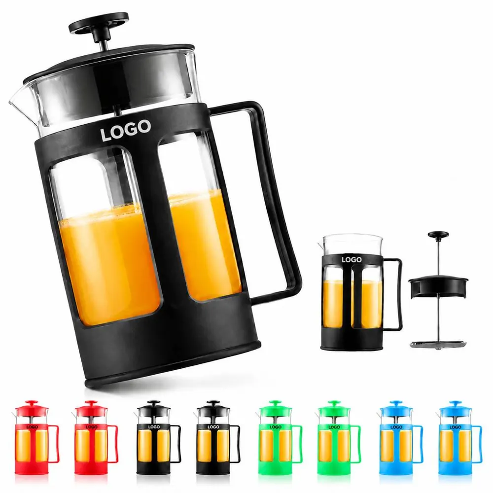 Shatter-Resistant Borosilicate Glass French Press Coffee
