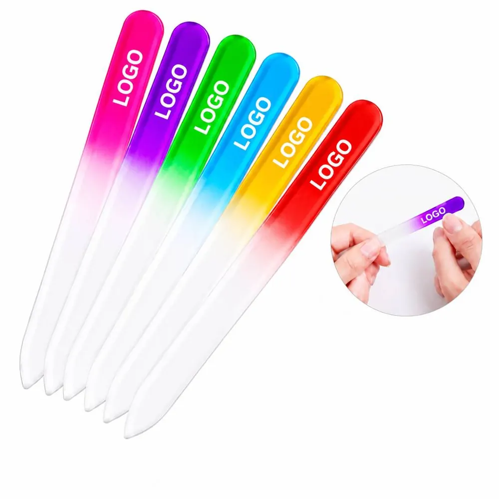 Double-Sided Glass Nail File for Natural Nails