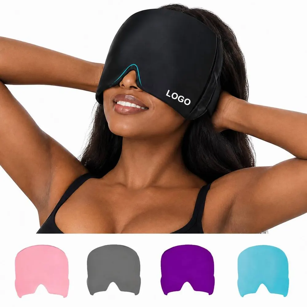 Cooling Gel Head Cap for Migraine Relief and Tension
