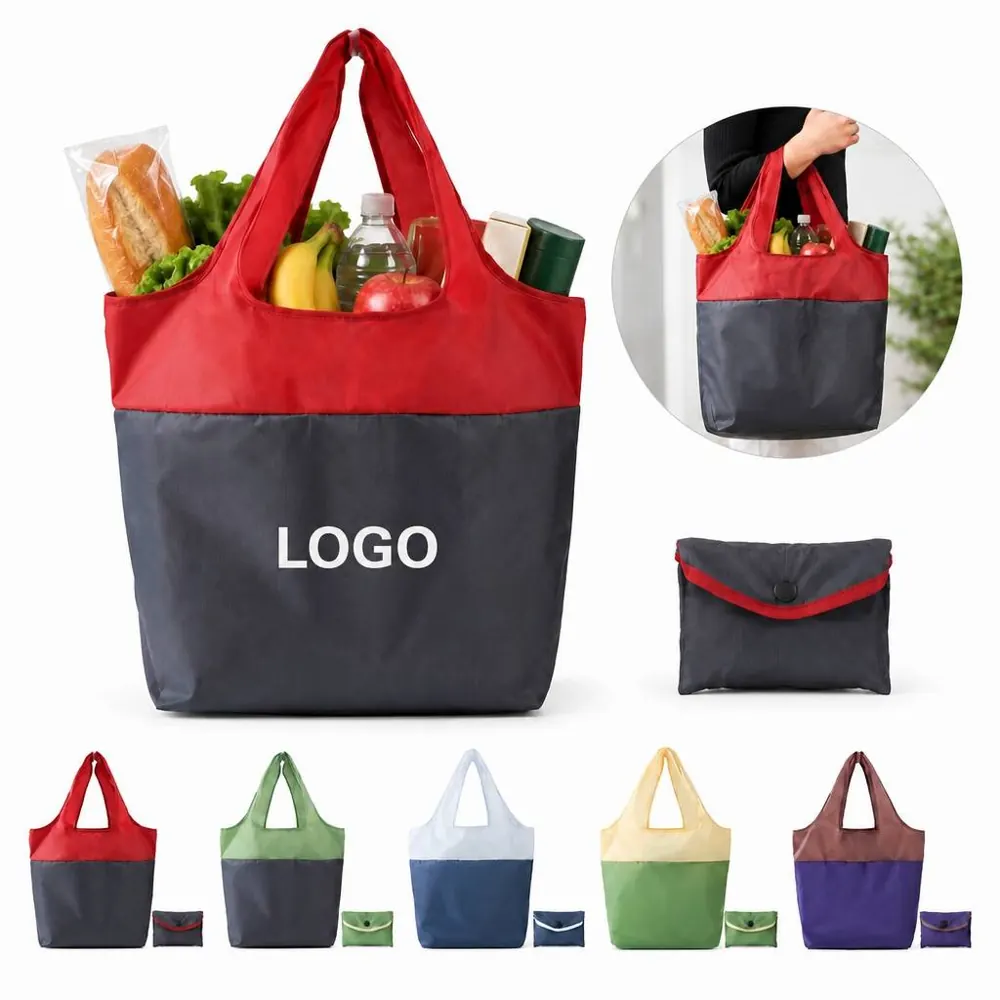 Eco-Friendly Washable Patchwork Grocery Tote Bags