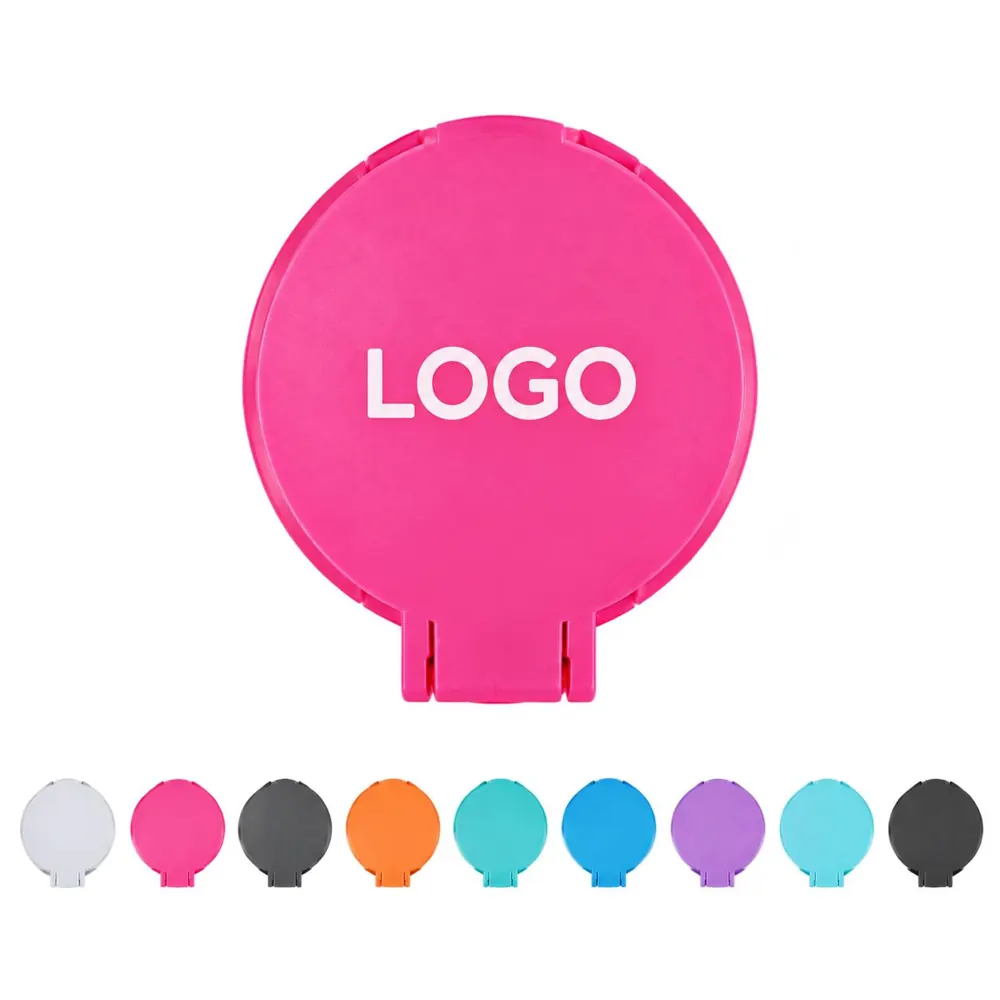 Compact Multi-Color Foldable Travel Hand Mirror