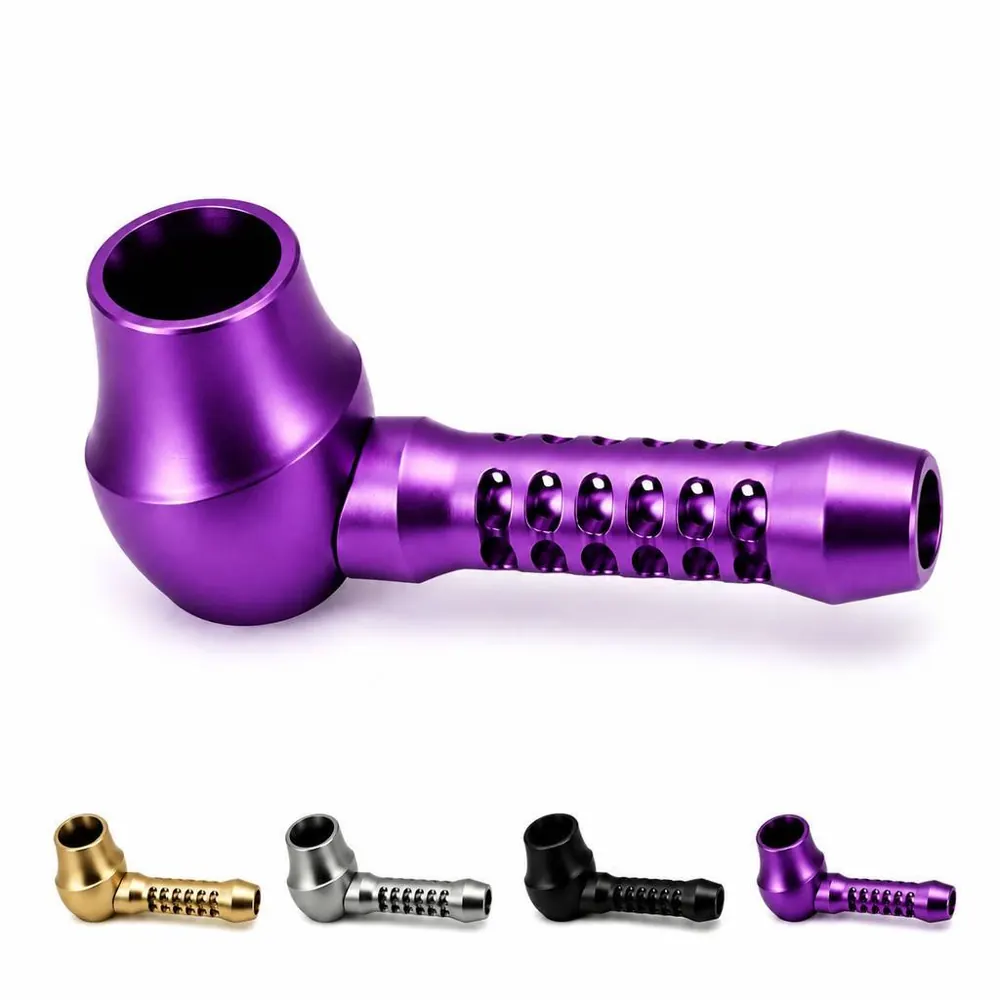 Portable Aluminum Dry Herb Pipe Detachable 2