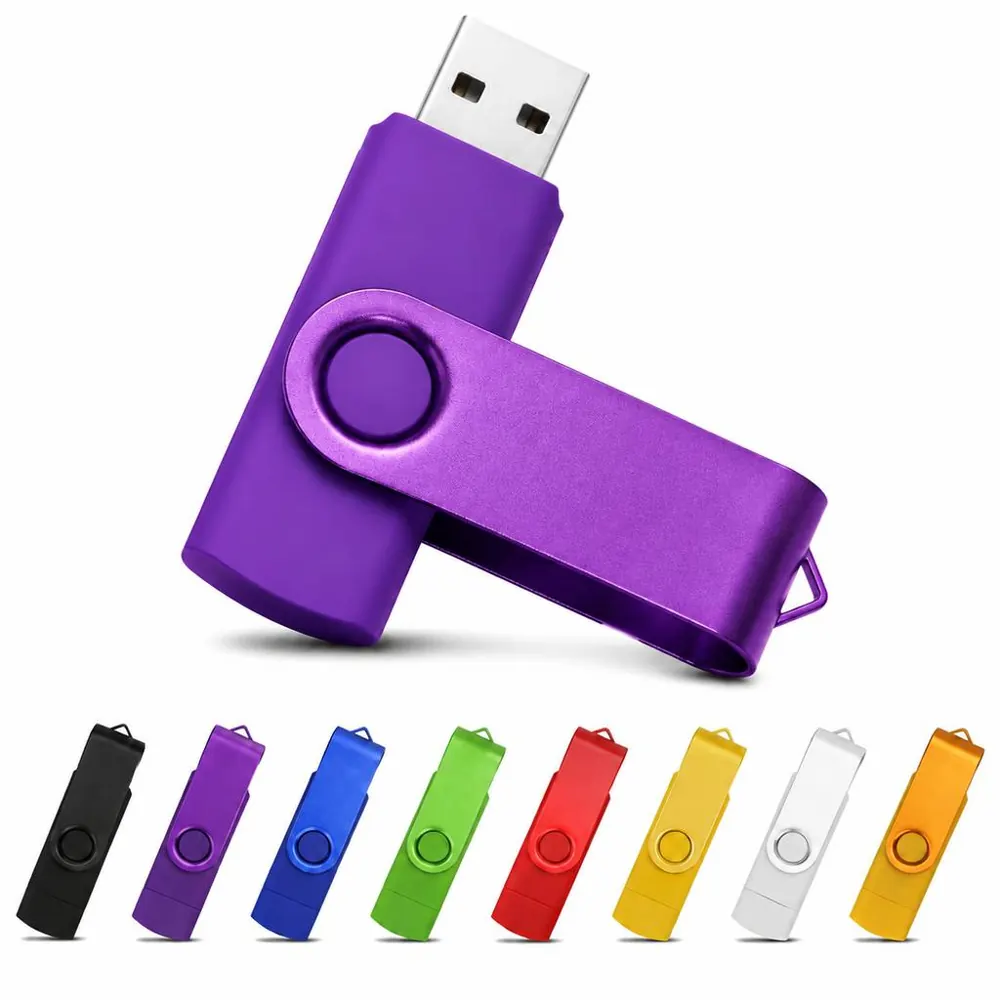 4GB Dual Connector USB-C USB-A Flash Drive 2